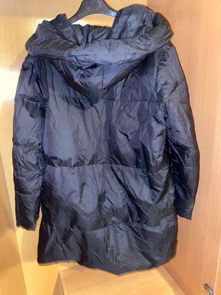Chaqueta acolchada negra Zara talla L