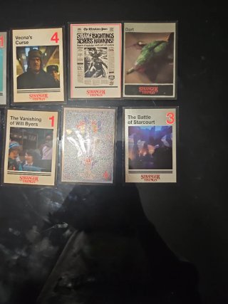 Cartas Stranger Things (10 unidades)