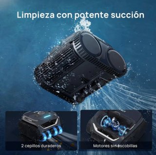 WYBOT C2 Vision-A inalámbrico Robot limpiapiscinas