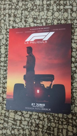 Fan Card Película F1