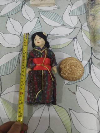 Muñeca de porcelana 21 cm