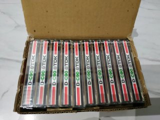 Caja 10 Cintas Cassette TDK D C90 (1979)