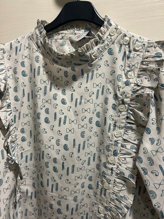 Camisa Compañía Fantástica Estampada Talla M