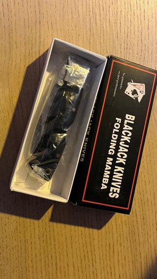 Navaja Black Jack Mamba Negra
