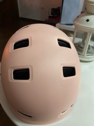 Casco Oxelo rosa bici/patín niña