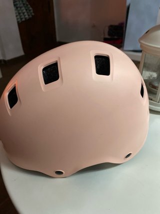 Casco Oxelo rosa bici/patín niña