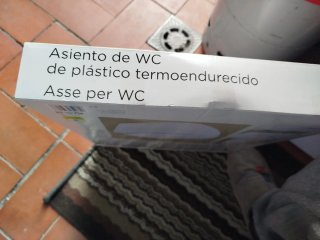 Tapa asiento WC AMORTIGUADA  termoduro adaptable