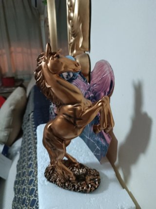 Preciosa figura caballo estilo pose de 30cm d alto