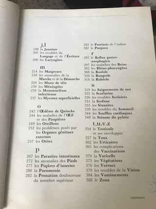 Les Maladies de l'enfant : d'acné à zona