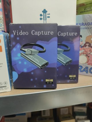 Capturadora Video 4K IN 1080P OUT