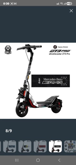 Accesorios Patinete Eléctrico KTM Segway
