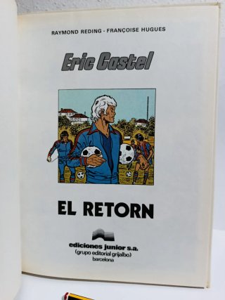 Comic Eric Castel #10: "El Retorn" (1986. E.Junior