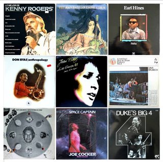 LOTE 9 discos vinilo