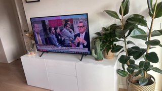 Mueble TV BESTÄ Ikea Blanco Dos módulos