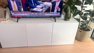 Mueble TV BESTÄ Ikea Blanco Dos módulos