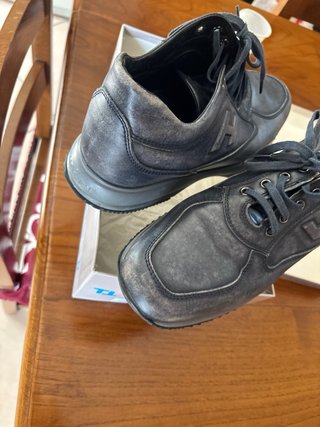 Scarpe Hogan Uomo Nere/Grigie Tg 42