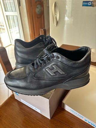 Scarpe Hogan Uomo Nere/Grigie Tg 42