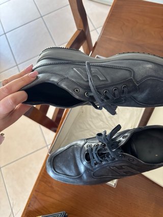Scarpe Hogan Uomo Nere/Grigie Tg 42