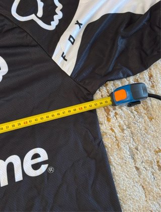 Camisa Supreme Fox Racing Preta e Branca