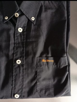 Camisa Ben Sherman Negra Talla S