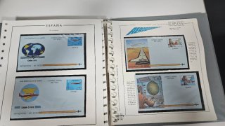 Álbum Postales Enteros Postales España 1974-1975
