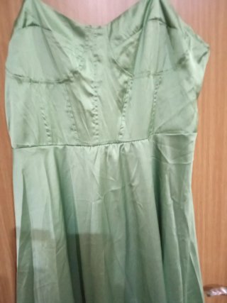 Vestido de fiesta verde talla M
