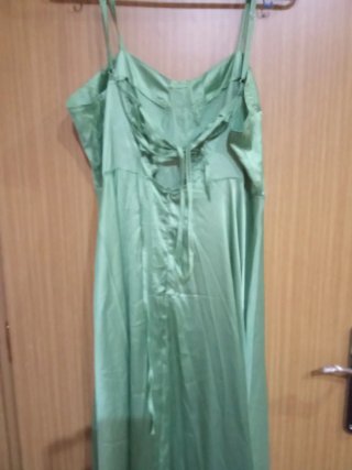 Vestido de fiesta verde talla M