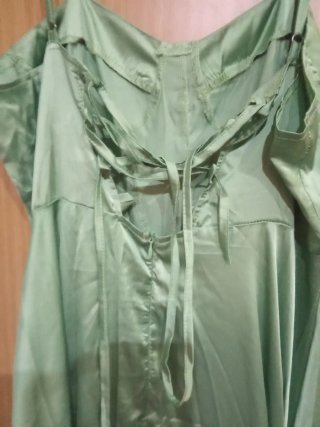 Vestido de fiesta verde talla M
