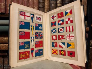 The Flags of the World Hulme 1897 Libro Banderas