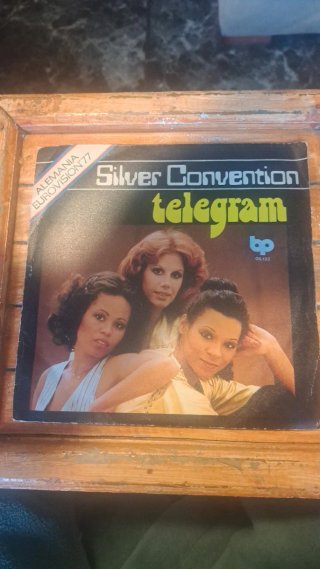 Vinilo Silver Convention Telegram Eurovision 77