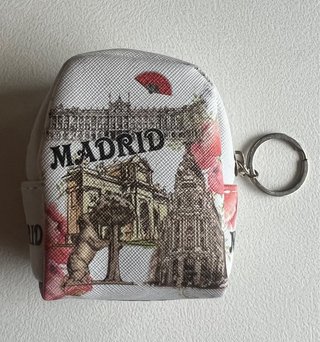 Monedero llavero Madrid