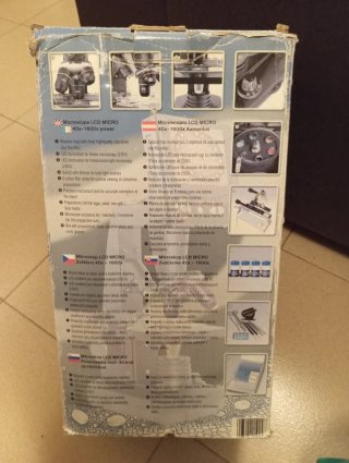 Microscopio Digital LCD Bresser 40X-1600X