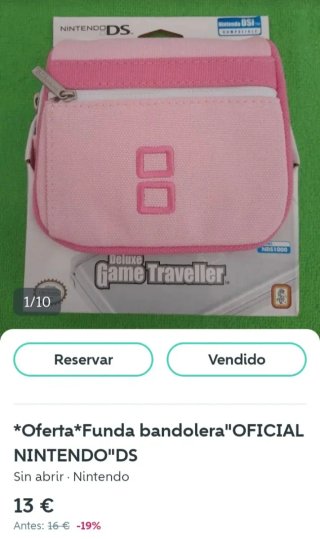 NUEVO. Custodia DS/DSi Deluxe Game Traveller+3 matite