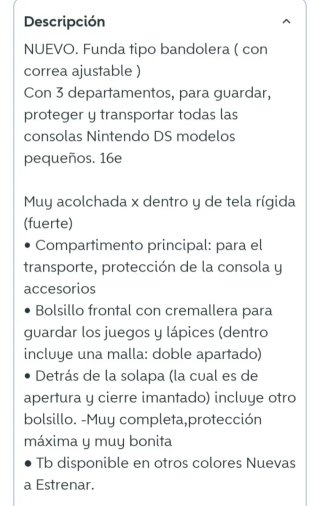 NUEVO. Custodia DS/DSi Deluxe Game Traveller+3 matite