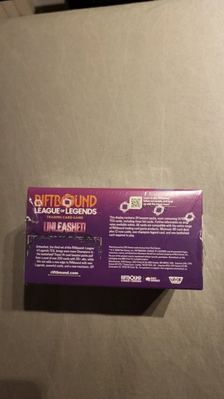 Riftbound LoL TCG Unleashed Booster Display EN