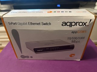 Switch Gigabit 5 Puertos Approx appGSW5