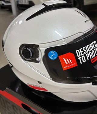 Casco Moto MT Helmets Thunder 4 SV Blanco