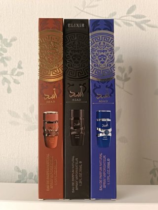 Pack Asad Bourbon Lattafa Perfume.