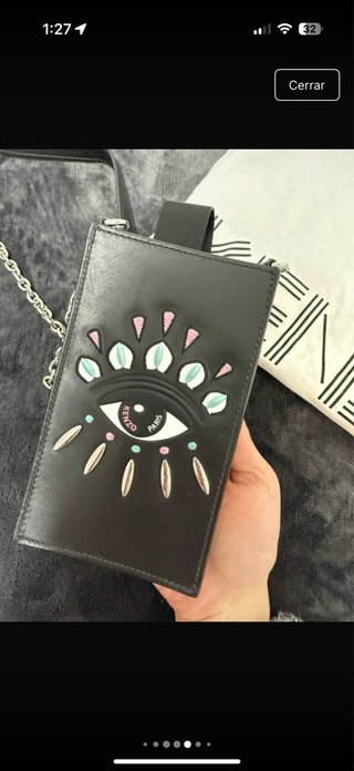 Bolso móvil Kenzo ojo negro