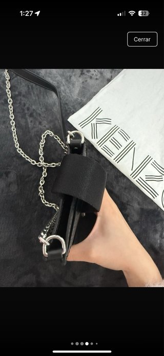 Bolso móvil Kenzo ojo negro