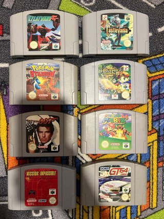 Nintendo N64 + 14 juegos + 4 mandos