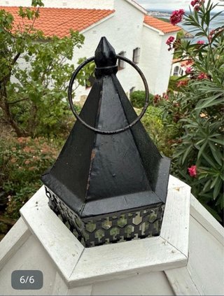 Farol decorativo grande terraza