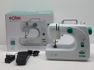 maquina coser solac cotton 16.2