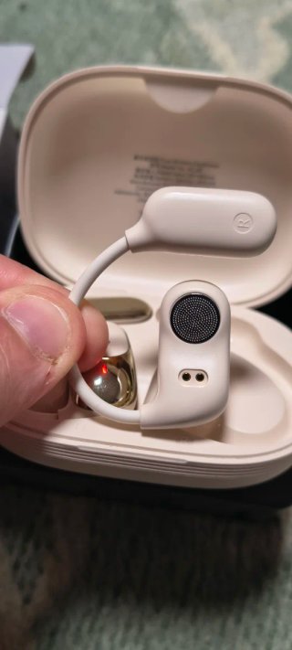 Auriculares Inalámbricos MGALL Beige/Dorado