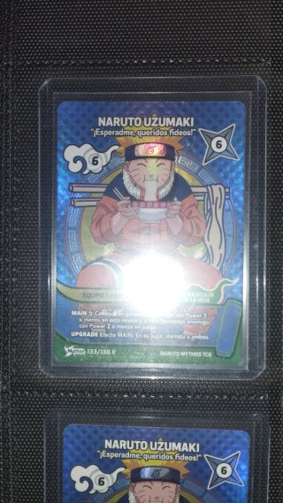 Carta Promo Naruto Uzumaki Mythos 133/130 V