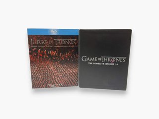 objetos insolitos bluray game of thrones 1-4