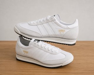 Adidas SL 72 Blancas y Doradas