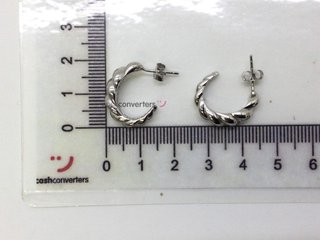 pendientes plata 925mm