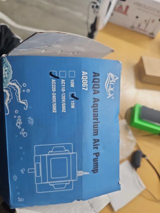 Bomba de aire para acuario AQGA AQ067