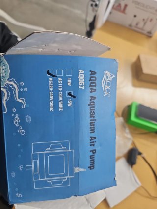 Bomba de aire para acuario AQGA AQ067
